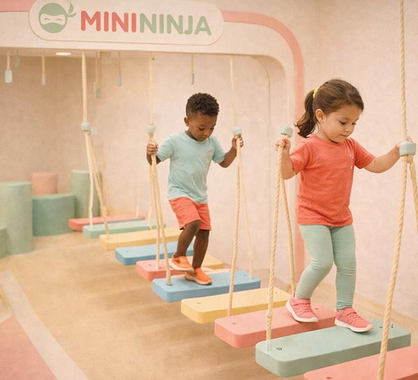Mini Ninja bridge adventure