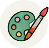painting icon